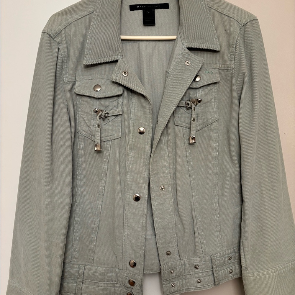 Marc Jacobs Light Gray Denim Jacket
